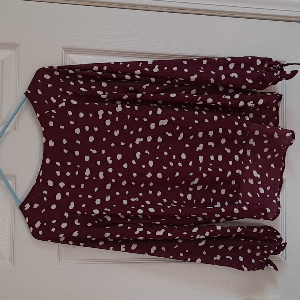 Papermoon Larie Tie sleeve blouse